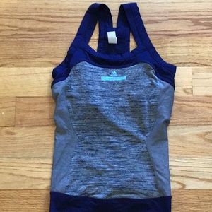 Adidas x Stella McCartney blue tank